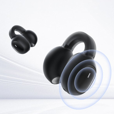 Бездротові TWS навушники Baseus AirGo 1 Ring Open-Ear (A00069201) Cluster Black Бездротові TWS навушники Baseus AirGo 1 Ring Open-Ear (A00069201) Cluster Black