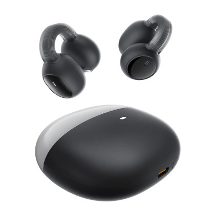 Бездротові TWS навушники Baseus AirGo 1 Ring Open-Ear (A00069201) Cluster Black Бездротові TWS навушники Baseus AirGo 1 Ring Open-Ear (A00069201) Cluster Black