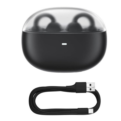 Бездротові TWS навушники Baseus AirGo 1 Ring Open-Ear (A00069201) Cluster Black Бездротові TWS навушники Baseus AirGo 1 Ring Open-Ear (A00069201) Cluster Black