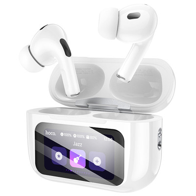 Бездротові TWS навушники Hoco EW72 Lite Soar with Touch Screen White Бездротові TWS навушники Hoco EW72 Lite Soar with Touch Screen White