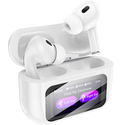 Бездротові TWS навушники Hoco EW72 Lite Soar with Touch Screen White Бездротові TWS навушники Hoco EW72 Lite Soar with Touch Screen White