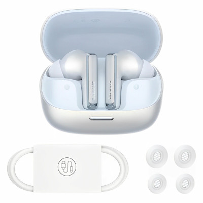 Бездротові TWS навушники Baseus OS Bowie M2s Pro (A00051801) Moon White