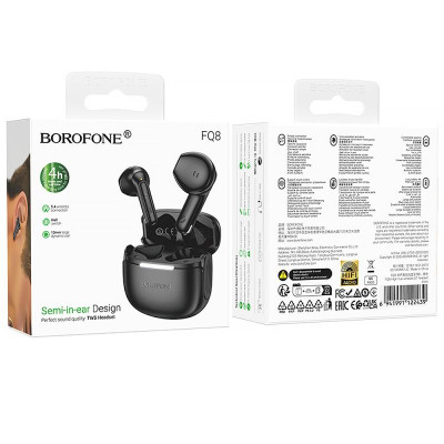 Бездротові TWS навушники Borofone FQ8 Black