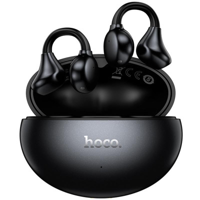 Бездротові TWS навушники Hoco EA8 Warm clip-on (App) Metal gray