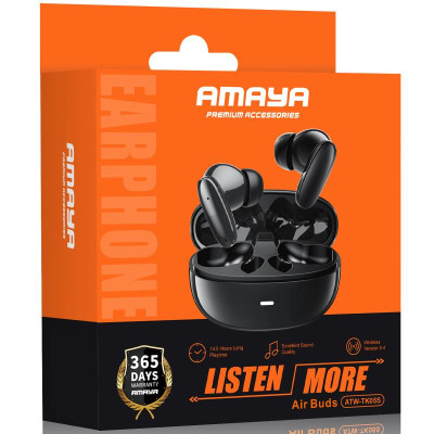 Бездротові TWS навушники Amaya TK05S Black
