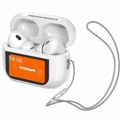 Бездротові TWS навушники Amaya ATW-15 ANC+ENC White