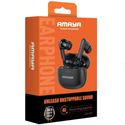 Бездротові TWS навушники Amaya ATW-330 Black Бездротові TWS навушники Amaya ATW-330 Black