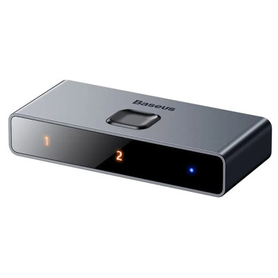 Перехідник HUB Baseus Matrix HDMI Splitter (CAHUB-BC0G) Space Gray Перехідник HUB Baseus Matrix HDMI Splitter (CAHUB-BC0G) Space Gray