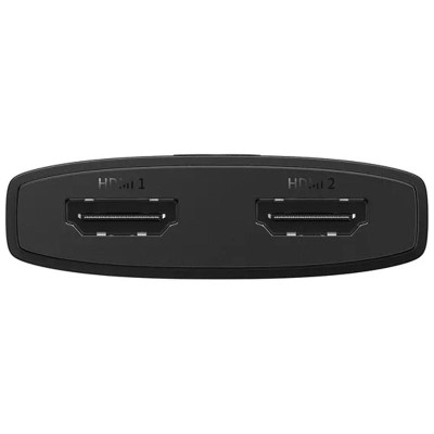 Перехідник HUB Baseus AirJoy Series 2in1 HDMI to HDMI/HDMI (B01331105) Cluster Black Перехідник HUB Baseus AirJoy Series 2in1 HDMI to HDMI/HDMI (B01331105) Cluster Black