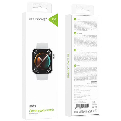 Смарт-годинник Borofone BD13 Smart sports watch (call version) Silver Смарт-годинник Borofone BD13 Smart sports watch (call version) Silver