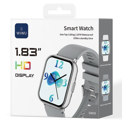 Смарт-годинник WiWU SW09 Smart sports watch (call version) Silver