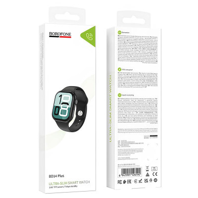 Смарт-годинник Borofone BD14 Plus Smart sports watch (call version) Black