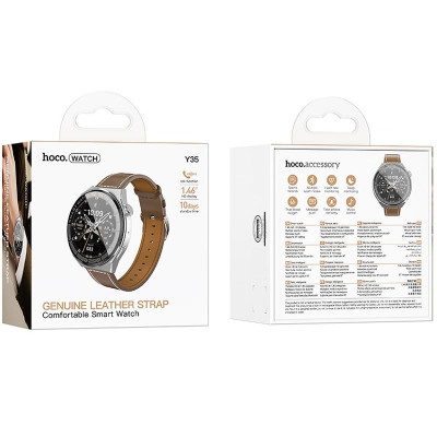 Смарт-годинник Hoco Y35 Smart sports watch (call version) Silver