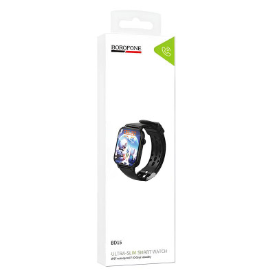 Смарт-годинник Borofone BD15 Smart sports watch (call version) Black Смарт-годинник Borofone BD15 Smart sports watch (call version) Black