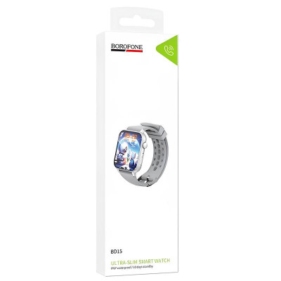 Смарт-годинник Borofone BD15 Smart sports watch (call version) Silver