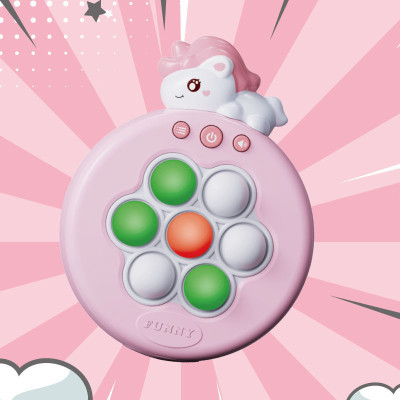 Портативна гра Pop-it Speed Push Game Ver.6 Unicorn Портативна гра Pop-it Speed Push Game Ver.6 Unicorn