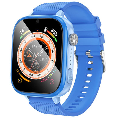 Дитячий cмарт-годинник Hoco Y101 4G with call function Blue