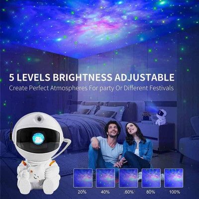 Проектор-нічник XO CF4 Astronaut Star mini Білий Проектор-нічник XO CF4 Astronaut Star mini Білий