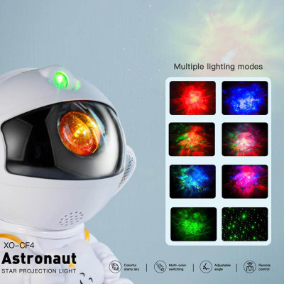 Проектор-нічник XO CF4 Astronaut Star mini Білий Проектор-нічник XO CF4 Astronaut Star mini Білий