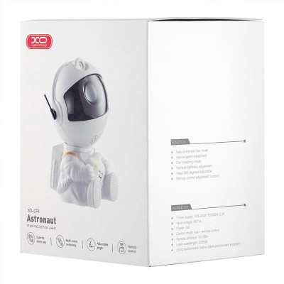 Проектор-нічник XO CF4 Astronaut Star mini Білий Проектор-нічник XO CF4 Astronaut Star mini Білий
