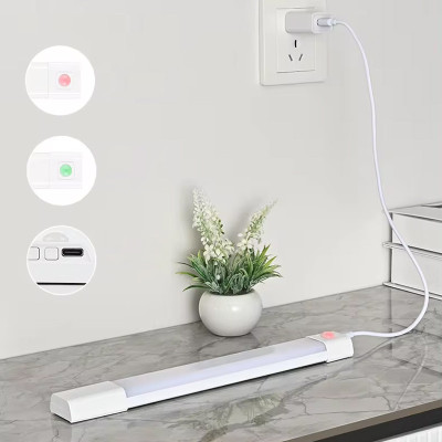 Сенсорний світильник LED з датчиком руху MZ-L3201 (37*22,5*400mm) White Сенсорний світильник LED з датчиком руху MZ-L3201 (37*22,5*400mm) White