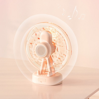 Проектор-нічник ZAY-L07 Sky Wheel 2in1 + Bluetooth колонка Pink