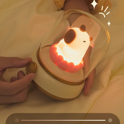 Нічник Capybara and Lotus Yellow