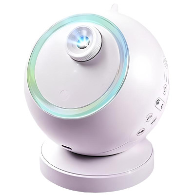 Проектор-нічник Meteor E25 with Bluetooth + 6 discs 2400 mAh White