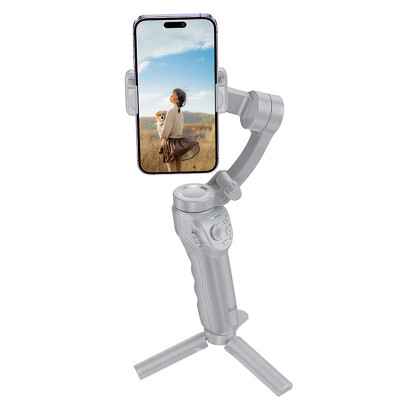 Стабілізатор Hoco K24 Support 3-axis smart gimbal Gray Стабілізатор Hoco K24 Support 3-axis smart gimbal Gray
