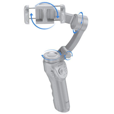 Стабілізатор Hoco K24 Support 3-axis smart gimbal Gray Стабілізатор Hoco K24 Support 3-axis smart gimbal Gray
