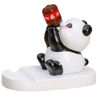 Підставка для телефону Funny Animals Panda with bottle