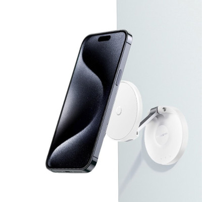 Тримач для телефону Baseus MagPro Magnetic Foldable Phone Mount (B10564101) White Тримач для телефону Baseus MagPro Magnetic Foldable Phone Mount (B10564101) White