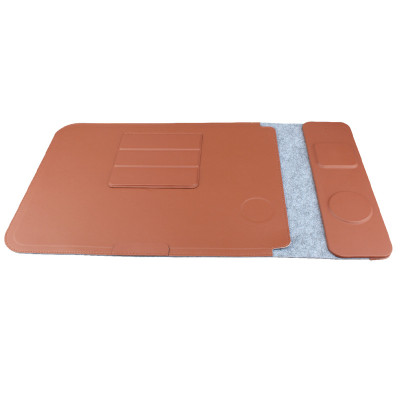 Підставка-чохол для ноутбуку STAND JD-S101 з БЗП 4in1 15W (13-14'') Brown Підставка-чохол для ноутбуку STAND JD-S101 з БЗП 4in1 15W (13-14'') Brown