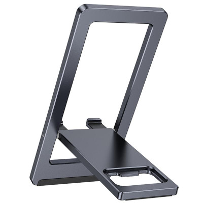 Підставка для телефону Hoco HD11 Volar metal folding Metal grey Підставка для телефону Hoco HD11 Volar metal folding Metal grey