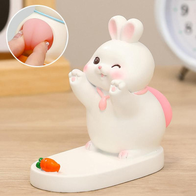 Підставка для телефону Funny Animals Rabbit With Carrot Підставка для телефону Funny Animals Rabbit With Carrot
