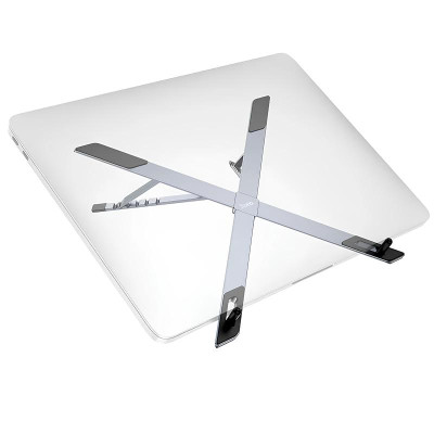 Підставка для ноутбуку Hoco HD9 Metal gray