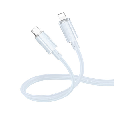Дата кабель Borofone BX112 Lemon Type-C to Lightning 27W (1m) Blue