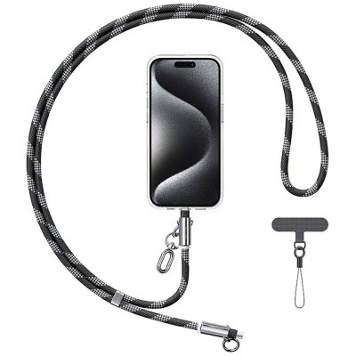 Дата кабель-шнурок Usams US-SJ746 Type-C to Lightning 30W (1.2m) Black