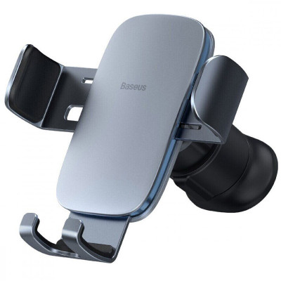 Автотримач Baseus Metal Age 2 Gravity Car Mount (Air Outlet Version) (SUJS00001) Dark Grey
