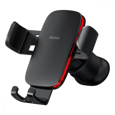 Автотримач Baseus Metal Age 2 Gravity Car Mount (Air Outlet Version) (SUJS00001) Black
