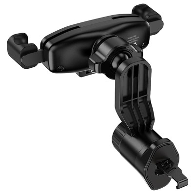 Автотримач Hoco H66 Gamble gravity linkage (air outlet) Black
