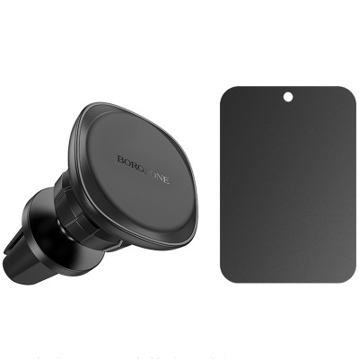 Автотримач Borofone BH102 Cloud magnetic (air outlet) Black Автотримач Borofone BH102 Cloud magnetic (air outlet) Black