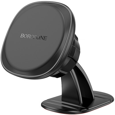 Автотримач Borofone BH103 Cloud magnetic (center console) Black Автотримач Borofone BH103 Cloud magnetic (center console) Black