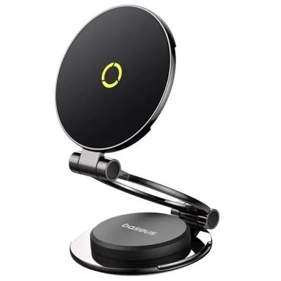 Автотримач Baseus MagPro Series II Magnetic Stick-on (center console) (C40172900121) Cosmic Black