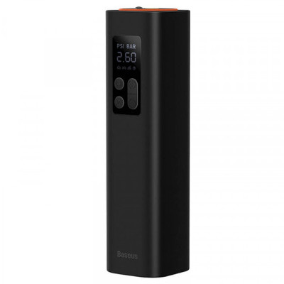Автомобільний насос Baseus Super Mini Inflator Pump (CRCQ000001) Black
