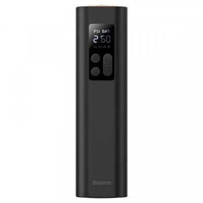 Автомобільний насос Baseus Super Mini Inflator Pump (CRCQ000001) Black