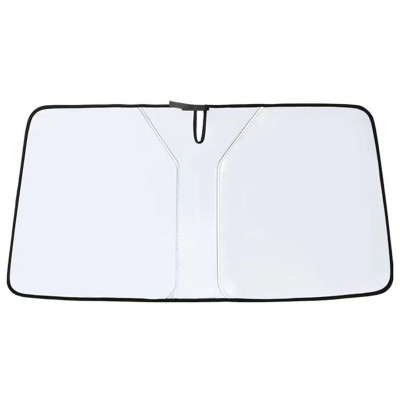 Портативний сонцезахисний автомобільний козирок на лобове скло (1.45x0.80m) White