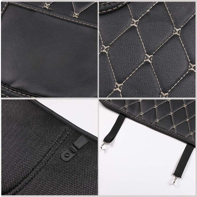 Універсальна накидка на спинку переднього сидіння автомобіля Black