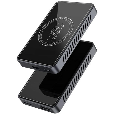 Адаптер WIWU Wi-CP004 Play box car wireless CarPlay (iOS + Android) Black Адаптер WIWU Wi-CP004 Play box car wireless CarPlay (iOS + Android) Black
