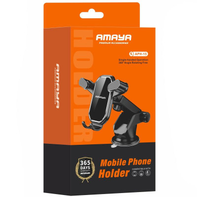 Автотримач Amaya APH-15 (center console) Black Автотримач Amaya APH-15 (center console) Black